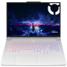 Laptop Lenovo Legion Pro 7 83F500RWRM, Intel Core Ultra 7 255HX, 16 inch, RAM 32GB, SSD 1TB, nVidia GeForce RTX 5070 Ti 12GB, Fara sistem de operare, Glacier White