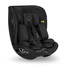 Scaun auto, Lionelo, Moxie Next, i-Size, 40-105 cm, Tetiera reglabila pe 8 trepte, Inclinare spatar in 5 pozitii, Carcasa ventilata, Din bambus, Protectie avansata, Husa detasabila, Conform cu R129, N