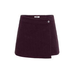 ONLY Fusta Onlzeva Hw Cord Wrap Skort 15376917 19-1718 TCX fig