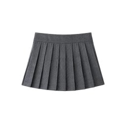 ONLY Fusta Onlenia Mweat Check Skort 15376505 BS000088 dark grey melange