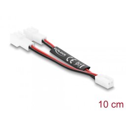 Splitter 1 x 2 pini ventilator la 2 x 2 pini M-T 10cm, Delock 91428