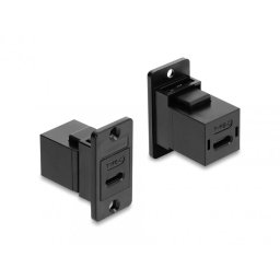 Modul panou USB 2.0 type C M-M Negru, Delock 91926