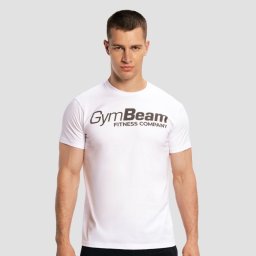 GymBeam Tricou Fitness White M