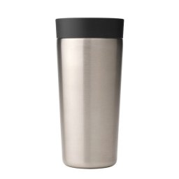 Cana thermos Brabantia Make&Take 1008489, 360 ml, Fara varsare, Argintiu/Negru
