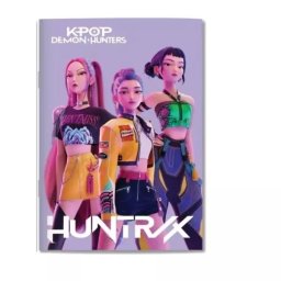 Vânători de demoni K-POP: caiet liniat Huntrix - format B5, diverse modele