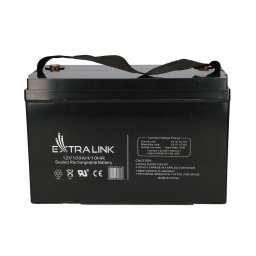 Extralink AKUMULATOR BATTERY ACCUMULATOR AGM 12V 100AH - Batterie Sealed Lead Acid (VRLA)