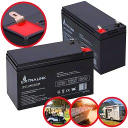Battery AGM 12V 7,2AH