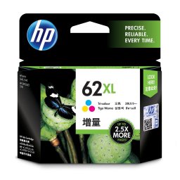 Cartus Cerneala Original HP Color, nr.62XL, pentru Envy 5640 AIO| OfficeJet 200 Mobile| OfficeJet 250 Mobile AIO, 415, (timbru verde 0.15 lei), "C2P07AE"