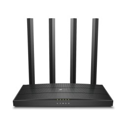 ROUTER TP-LINK wireless 1900Mbps, MU-MIMO, 4 porturi Gigabit, 4 antene externe, Dual Band 2.4 GHz+5 GHz AC1900 "Archer C80" (timbru verde 0.8 lei)