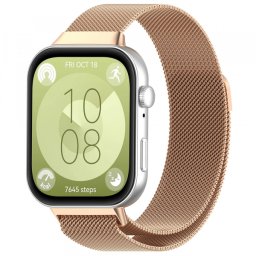 Curea Techsuit W009 pentru Huawei Watch Fit 5 Pro / Fit 5 / Fit 4 Pro / Fit 4 / Fit 3, Roz Aurie