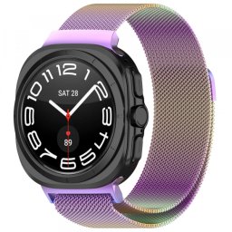 Curea Techsuit W009 pentru Samsung Galaxy Watch Ultra Series, Mov