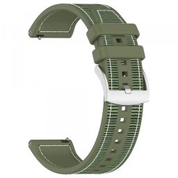 Curea Techsuit W051 pentru Huawei Watch / Xiaomi Watch Series, 22mm, Verde
