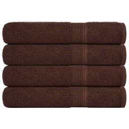Prosoape pentru sauna 4 buc Maro 80x200 cm 360 g/m² 100% bumbac GartenMobel Dekor