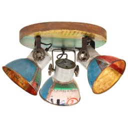 Lampa de tavan industriala 25 W, multicolor, 42x25 cm E27 GartenMobel Dekor