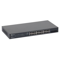 Switch smart TP-Link Gigabit cu 24 porturi PoE+ si 4 SFP, TL-SG2428P