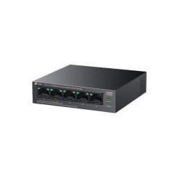 Switch PoE TP-Link LS105LP cu 5 porturi Fast Ethernet, 4 porturi PoE+