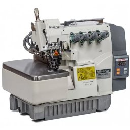 Masina Industriala de Surfilat Minerva Triplock M7704JDI 7000 Imp/Min 550W Alb
