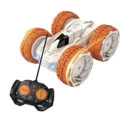 Masinuta acrobatica Flat cu telecomanda si lumini , rotire 360