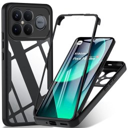 Husa Husa pentru Xiaomi Poco F8 Ultra + Folie - Techsuit ColorVerse 360 Series - Black