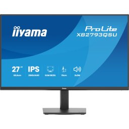 Monitor LED IIyama ProLite XB2793QSU-B1, 27" QHD, 1ms, 75Hz, Negru