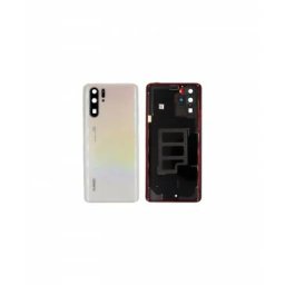 Capac Baterie Pentru Huawei P30 Pro Cu Geam Camera ALB