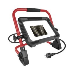 Proiector LED cu stativ ELION LED/100W/230V 4000K IP65 roșu/negru