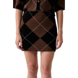 DKNY Fusta DJ6R0721 KA0 black/chestnut