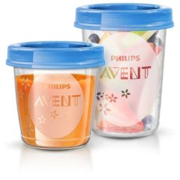 Set 20 recipiente pentru stocare hrana VIA Avent