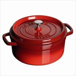 Staub La Cocotte 20cm round, Cherry, Cast Iron