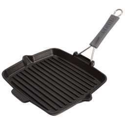 Tigai si seturi STAUB IRON 40509-344-0 grill pan Cast iron 24 cm Black
