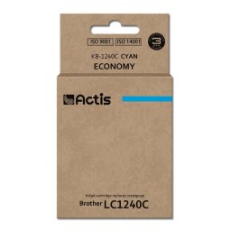 Actis KB-1240C ink for Brother printer; Brother LC1240C/LC1220C replacement; Standard; 19 ml; cyan