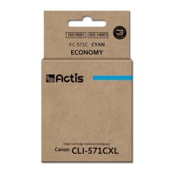 Actis KC-571C ink for Canon printer; Canon CLI-571C replacement; Standard; 12 ml; cyan