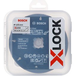 Bosch X-LOCK cutting + grinding set 125mm - 2608619374