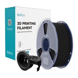 Filament mat de mare viteza PETG (negru)