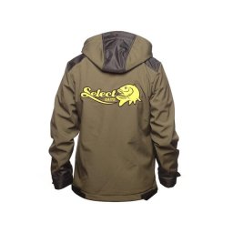 Jacheta Select Baits New Wave Softshell Fleece Insulated Green/Black Jacket