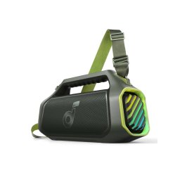 Boxa portabila Boxa portabila Anker Soundcore Boom 2 Plus, 140W, BassUp 2.0, IPX7, Lumini RGB, Baterie externa, Bluetooth 6.0, Auracast™, Verde