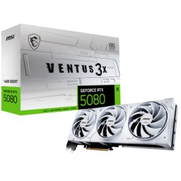 Placa video MSI nVidia GeForce RTX 5080 VENTUS 3X OC WHITE, 16 GB, GDDR7, 256 bit