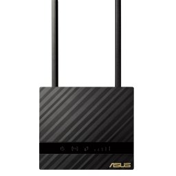 Router 4G LTE Wi-Fi ASUS, N300, 300Mbps, LTE 150Mbps, slot SIM, 1x LAN, antene LTE detasabile, 4G-N16