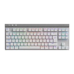 LOGITECH G515 Lightspeed TKL pentru joc planificat cablu fără tastatură Tactile US engleză alb
