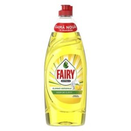 Set 4 x Detergent de Vase Fairy Extra Plus Citrice, 650 ml