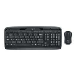 Kit Tastatura Logitech MK330 920-008533 | Wireless, Germana, Negru