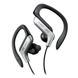 Casti sport JVC HE-EB75WE cu clips reglabil, rezistente la stropire