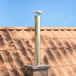 Extensie pentru semineu Argintiu 25 x 25 x 132 cm GartenMobel Dekor