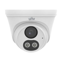 Camera IP turret UNV 8MP ColorHunter Dual Light PoE 2.8 mm cu microfon