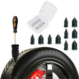 Set 10 stifturi pentru reparatie anvelope, reutilizabile, auto moto ATV