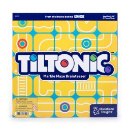 Tiltonic - joc logic STEM cu labirint cu bile pentru copii 7+ ani