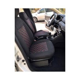 Huse scaune auto Dacia Jogger 2021+ 7 locuri, premium, imitatie piele romb