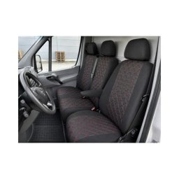 Huse scaune Mercedes Sprinter III 2018+ 2+1 Premium, imitatie piele
