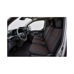 Huse scaun Ford Custom 2025+ Premium din imitatie piele, model romb