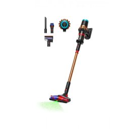 Aspirator Vertical fara Fir Dyson V16 Piston Animal Capacitate Colectare 1.3L Filtru HEPA Autonomie Max 70 Minute Negru/Aramiu